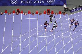 (PARIS2024) FRANCE-PARIS-OLY-ATHLETICS-200M-MEN