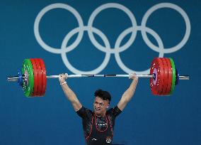 (PARIS2024)FRANCE-PARIS-OLY-WEIGHTLIFTING