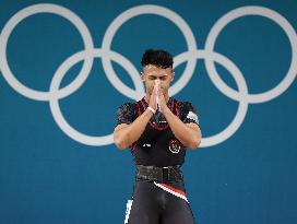 (PARIS2024)FRANCE-PARIS-OLY-WEIGHTLIFTING