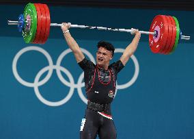 (PARIS2024)FRANCE-PARIS-OLY-WEIGHTLIFTING