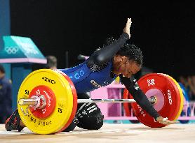 (PARIS2024)FRANCE-PARIS-OLY-WEIGHTLIFTING