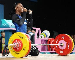 (PARIS2024)FRANCE-PARIS-OLY-WEIGHTLIFTING