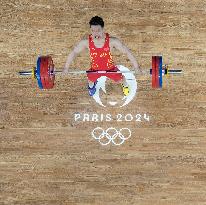 (PARIS2024)FRANCE-PARIS-OLY-WEIGHTLIFTING