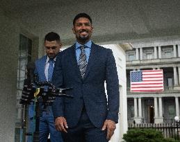 Texas Rangers visit White House