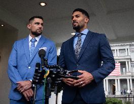 Texas Rangers visit White House