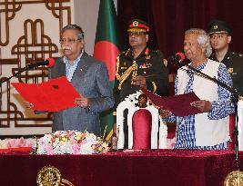 BANGLADESH-DHAKA-INTERIM GOV'T-TAKING OATH