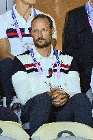 Paris 2024 - Prince Haakon Attends Women’s Handball