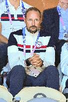 Paris 2024 - Prince Haakon Attends Women’s Handball