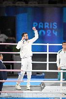 Paris 2024 - Men's 51Kg Final Boxing