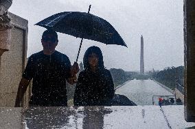 Tropical Storm Debby Brings Heavy Rain - Washington