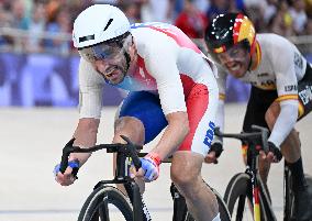 Paris 2024 - France’s Benjamin Thomas Takes Gold In Men's Omnium