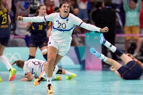 Paris 2024 - France Reach Women’s Handball Final