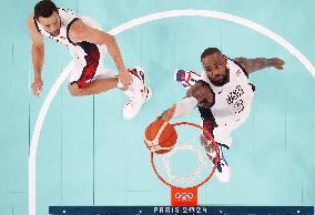 Paris 2024 - USA Reach Men’s Basketball Final