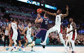 Paris 2024 - USA Reach Men’s Basketball Final