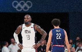 Paris 2024 - USA Reach Men’s Basketball Final