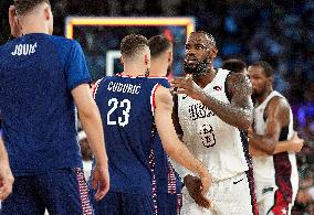 Paris 2024 - USA Reach Men’s Basketball Final