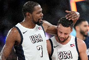 Paris 2024 - USA Reach Men’s Basketball Final