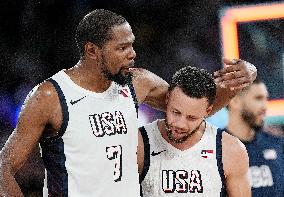 Paris 2024 - USA Reach Men’s Basketball Final