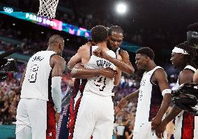 Paris 2024 - USA Reach Men’s Basketball Final