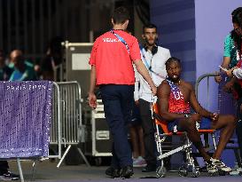 Paris 2024 - Noah Lyles Tested Positive For Covid Before 200m Final