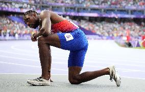 Paris 2024 - Noah Lyles Tested Positive For Covid Before 200m Final