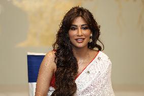 Bollywood Actress Chitrangada Singh At FICCI FLO 'Handloom And Textiles Fiesta'