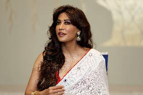 Bollywood Actress Chitrangada Singh At FICCI FLO 'Handloom And Textiles Fiesta'