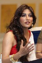 Bollywood Actress Chitrangada Singh At FICCI FLO 'Handloom And Textiles Fiesta'