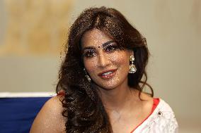 Bollywood Actress Chitrangada Singh At FICCI FLO 'Handloom And Textiles Fiesta'