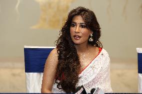 Bollywood Actress Chitrangada Singh At FICCI FLO 'Handloom And Textiles Fiesta'