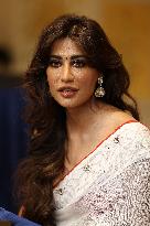 Bollywood Actress Chitrangada Singh At FICCI FLO 'Handloom And Textiles Fiesta'