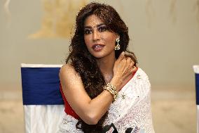 Bollywood Actress Chitrangada Singh At FICCI FLO 'Handloom And Textiles Fiesta'