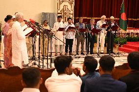 Nobel Peace Laureate Muhammad Yunus-led Interim Government Sworn In Dhaka.