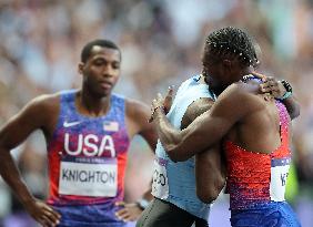 Paris 2024 - Botswana’s Tebogo Takes Gold In Men’s 200m