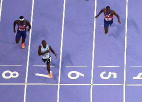 Paris 2024 - Botswana’s Tebogo Takes Gold In Men’s 200m