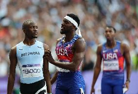 Paris 2024 - Botswana’s Tebogo Takes Gold In Men’s 200m