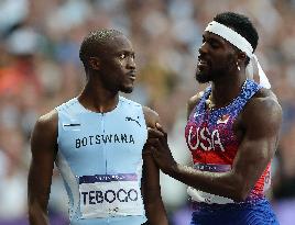 Paris 2024 - Botswana’s Tebogo Takes Gold In Men’s 200m