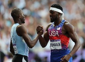 Paris 2024 - Botswana’s Tebogo Takes Gold In Men’s 200m