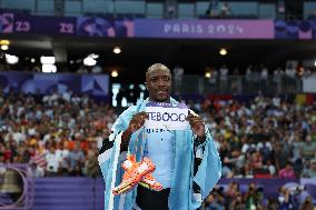 Paris 2024 - Botswana’s Tebogo Takes Gold In Men’s 200m