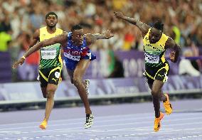 Paris 2024 - USA’s Daniel Roberts Takes Gold In The Men's 110m Hurdles