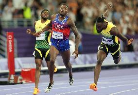 Paris 2024 - USA’s Daniel Roberts Takes Gold In The Men's 110m Hurdles