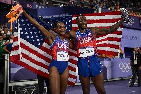 Paris 2024 - USA’s Daniel Roberts Takes Gold In The Men's 110m Hurdles