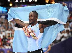 Paris 2024 - Botswana’s Tebogo Takes Gold In Men’s 200m