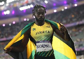 Paris 2024 - USA’s Daniel Roberts Takes Gold In The Men's 110m Hurdles