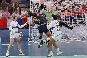 Paris 2024 - Women's Handball - Team France Qualifies For Final