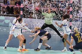 Paris 2024 - Women's Handball - Team France Qualifies For Final