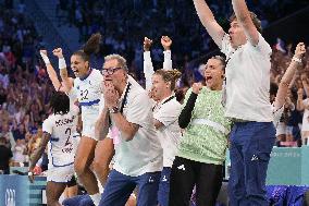 Paris 2024 - Women's Handball - Team France Qualifies For Final