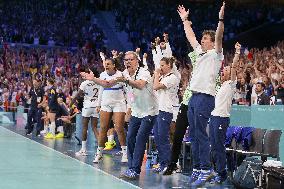 Paris 2024 - Women's Handball - Team France Qualifies For Final