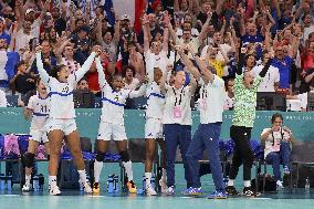 Paris 2024 - Women's Handball - Team France Qualifies For Final