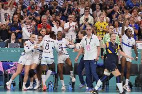 Paris 2024 - Women's Handball - Team France Qualifies For Final